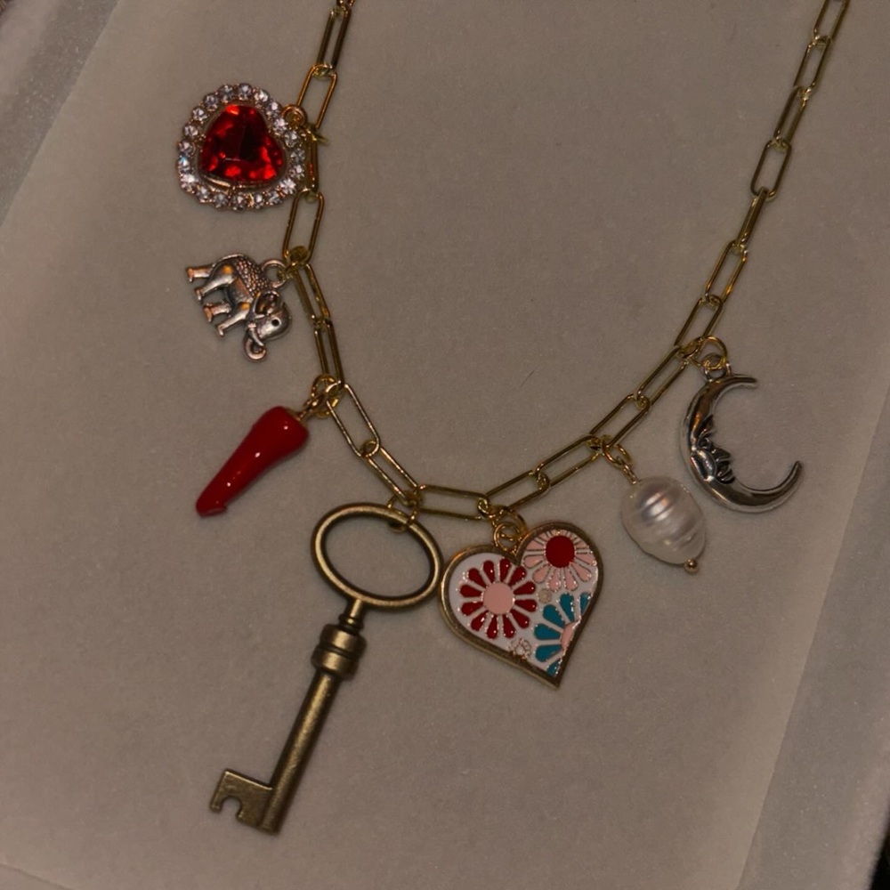 Custom charm necklace!